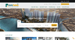 Desktop Screenshot of nhadatphodong.com