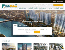 Tablet Screenshot of nhadatphodong.com